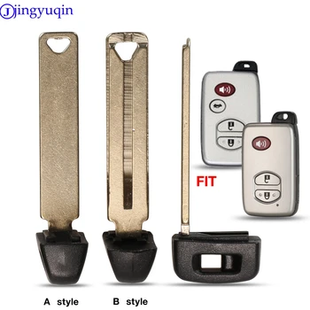 jingyuqin akıllı anahtar bıçak acil anahtar Toyota Camry Avalon için RAV4 Prius C Corolla HYQ14FBA 2012 2013 2014 2015 remtekey